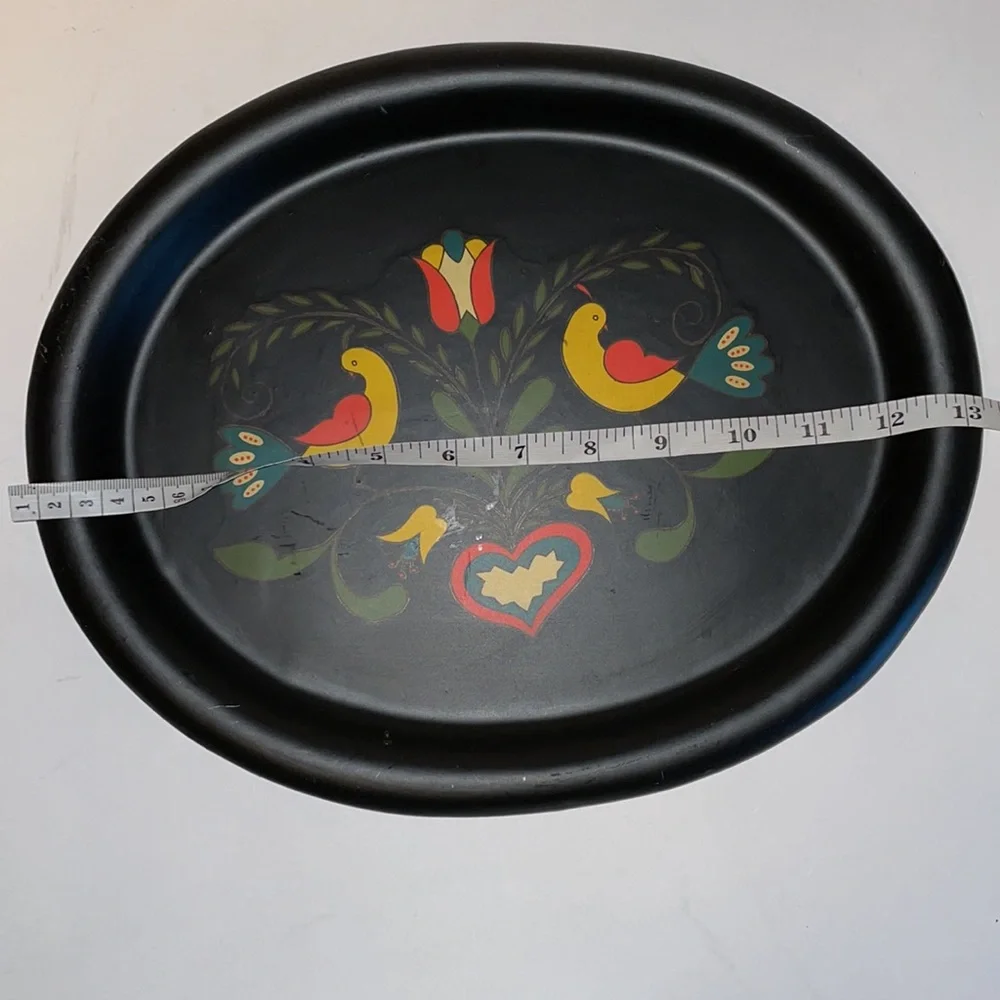Vintage 1960s bird tray
